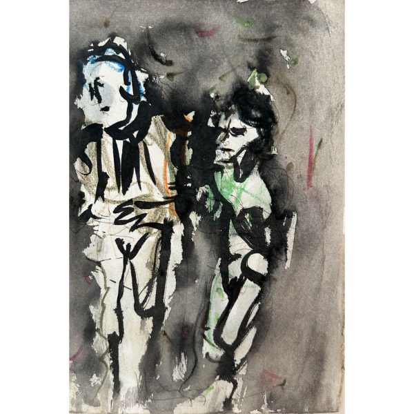 Iberê guache e lápis 30 x 20